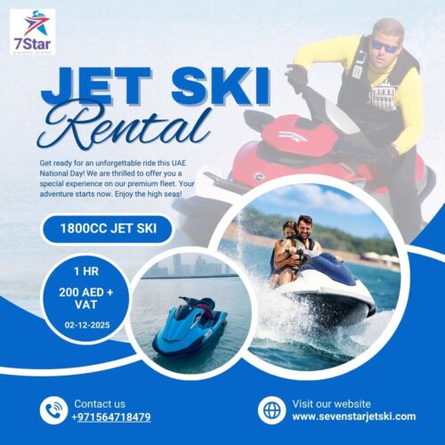 National day offer 2025 - Jet ski rental